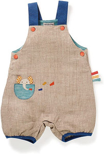 Moulin Roty Odilon linen dungarees Moulin Roty Odilon linen dungarees