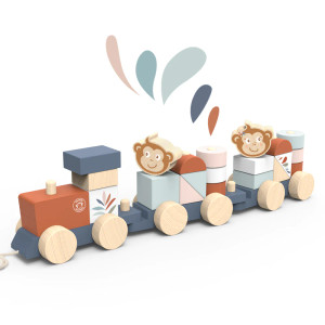 Speedy Monkey Stacking Train Speedy Monkey Stacking Train