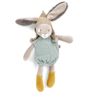 Moulin Roty Mousse small rabbit Apres la pluie - Bebeprecious