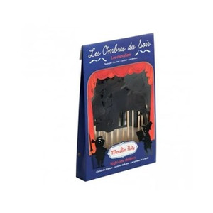 Moulin Roty - Les histoires du soir – Medieval Knights Shadow Puppet Sets