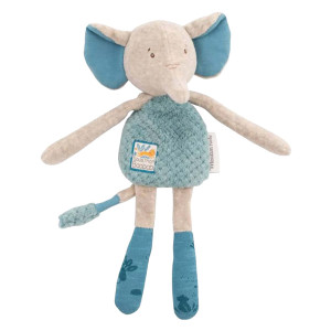 Moulin Roty Sous mon baobab Elephant rattle