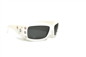 Baby Banz White with flowers Junior BanZ - Ages 4-10 - Jimmy Crystal