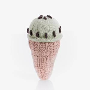 Pebble Pistachio cone Rattle Pebble Pistachio cone Rattle