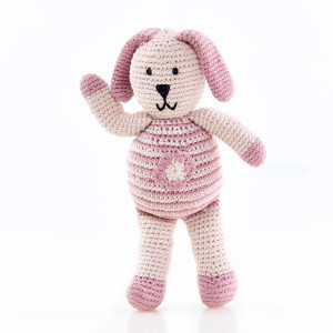 Pebble Motif Organic Bunny Flower Pebble Motif Organic Bunny Flower