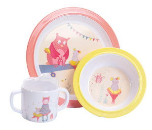 Moulin Roty Mademoiselle et Ribambelle Dish set Moulin Roty Mademoiselle et Ribambelle Dish set
