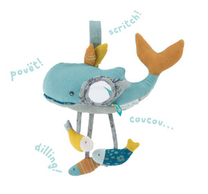 Moulin Roty Josephine the Whale Activity Toy Moulin Roty Josephine the Whale Activity Toy