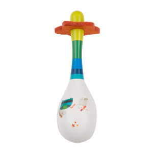 MOULIN ROTY Les Zig Zag Blue Rattle