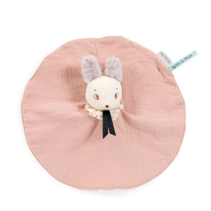 Moulin Roty Après la Pluie Brume the Mouse Muslin Comforter Moulin Roty Après la Pluie Brume the Mouse Muslin Comforter