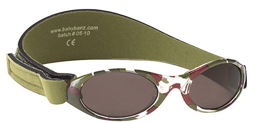 Retro Banz Pink Diva Glossy Camo by Banz Sunglasses Ages - Bebeprecious