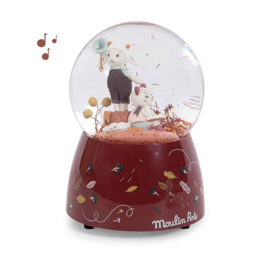 Moulin Roty Snow Globe After The Rain - Music Box