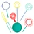 Moulin Roty Assorted Giant Soap Bubble Makers - Recreational Activity