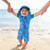 Baby Banz one Piece suit UPF 50+ Fin Frenzy 3 months- 24 months Baby Banz one Piece suit UPF 50+ Fin Frenzy 3 months- 24 months