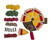 Papoose Felt Pizza and Server, a 44 Piece Set Papoose Felt Pizza and Server, a 44 Piece Set