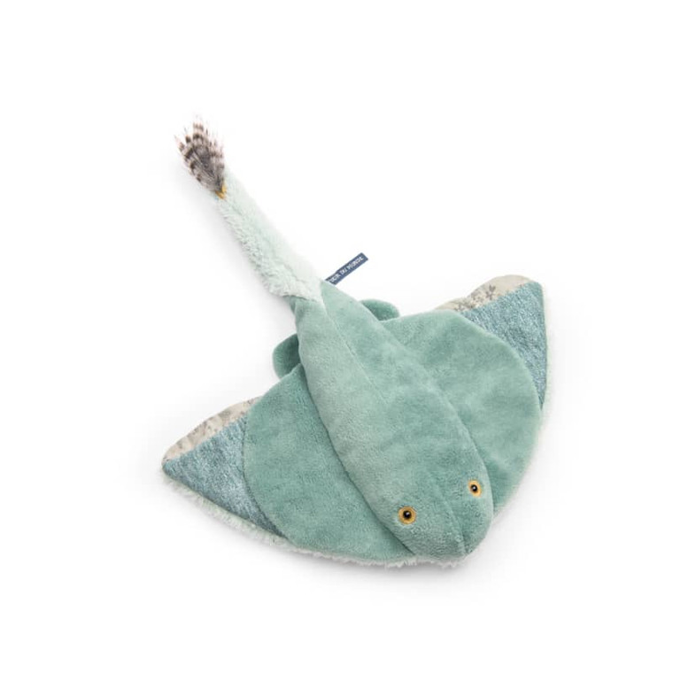 Moulin Roty Ray Fish Plush (medium) - Stuffed Toy  From all around the world