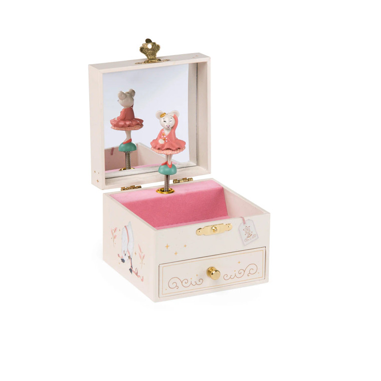 Moulin Roty Musical Jewelry box  The Little School Of Dance Musical Toy