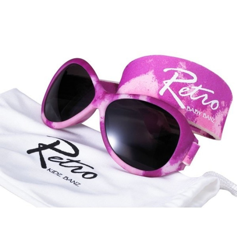 Baby Banz Retro Banz Pink Diva Glossy Camo by Baby Banz Sunglasses