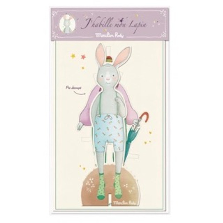 Moulin Roty cut out rabbit to dress