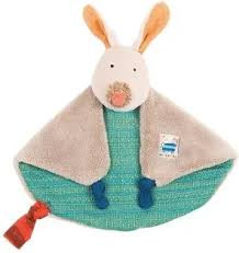 Moulin Roty Zig Zag the dog comforter