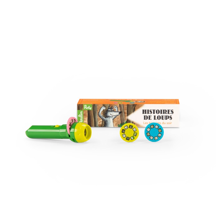 Moulin Roty storybbo torch Wolf stories