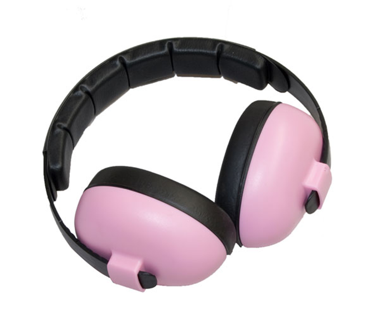 Baby Pink Earmuffs by Baby  Banz