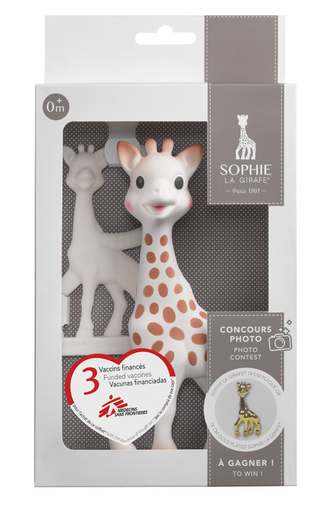 Sophie the Giraffe Gift set Sophie la girafe award & teether