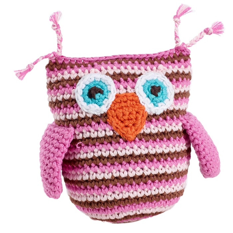 Pebble Pink Owl