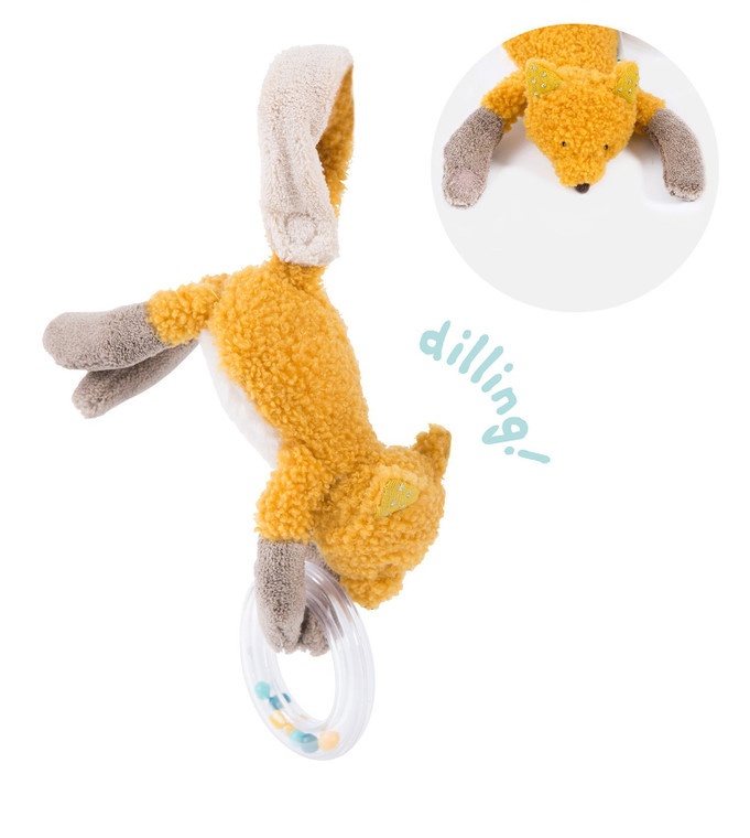Moulin Roty Chaussette the Fox Bead Rattle
