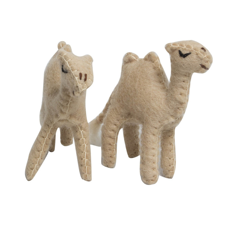 PAPOOSE Felt Animals - Little Camels (2 pcs)