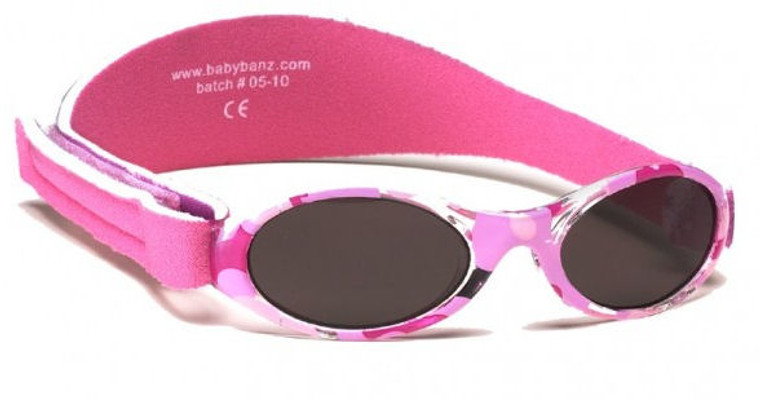 Baby Banz Adventure Banz Sunglasses Pink Diva Camo