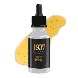 1937 Apothecary 3000mg CBD Isolate Citrus Tincture, Zero THC, No THC 1937 Apothecary 3000mg CBD Isolate Citrus Tincture, Zero THC, No THC