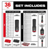 SHOCKWAVE™ Impact Duty™ Socket 3/8” Dr 36PC SAE/MM PACKOUT™ Set