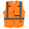 High Visibility Orange Safety Vest - L/XL