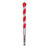 1/2 in. x 4 in. x 6 in. SHOCKWAVE™ Carbide Hammer Drill Bit