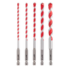 5pc. SHOCKWAVE™ Carbide Hammer Drill Bit Kit