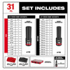 SHOCKWAVE Impact Duty™ Socket 1/2” Dr 31PC PACKOUT Set