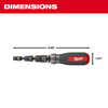 Multi-Nut Driver W/ SHOCKWAVE Impact Duty™ (flip) Magnetic Nut Drivers