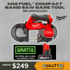 M12 FUEL™ Compact Band Saw Bare Tool/ free XC5.0 Battery