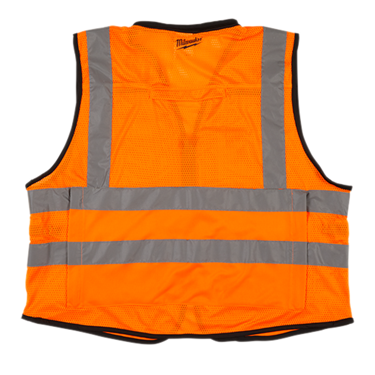 High Visibility Orange Performance Safety Vest - S/M