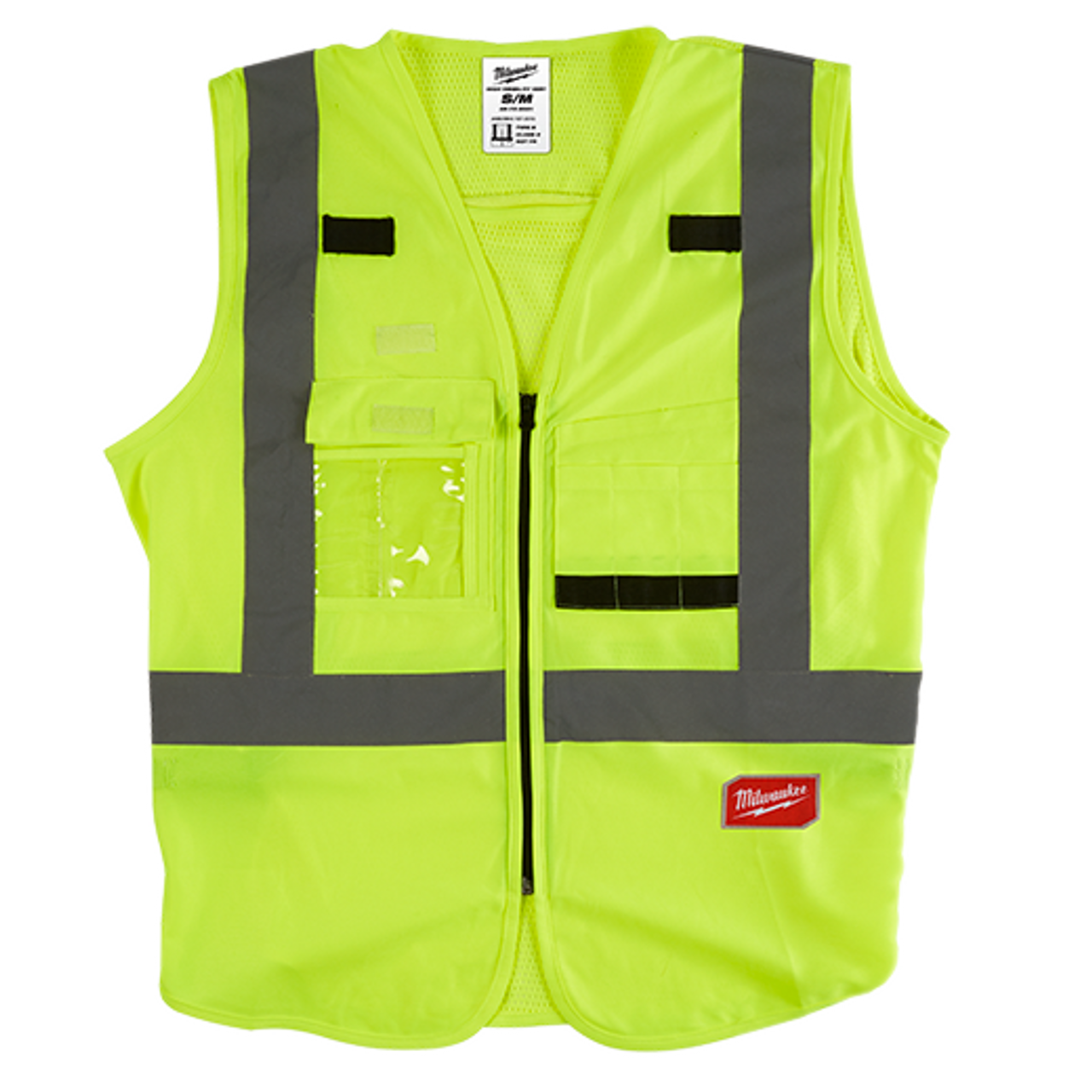 High Visibility Yellow Safety Vest - S/M