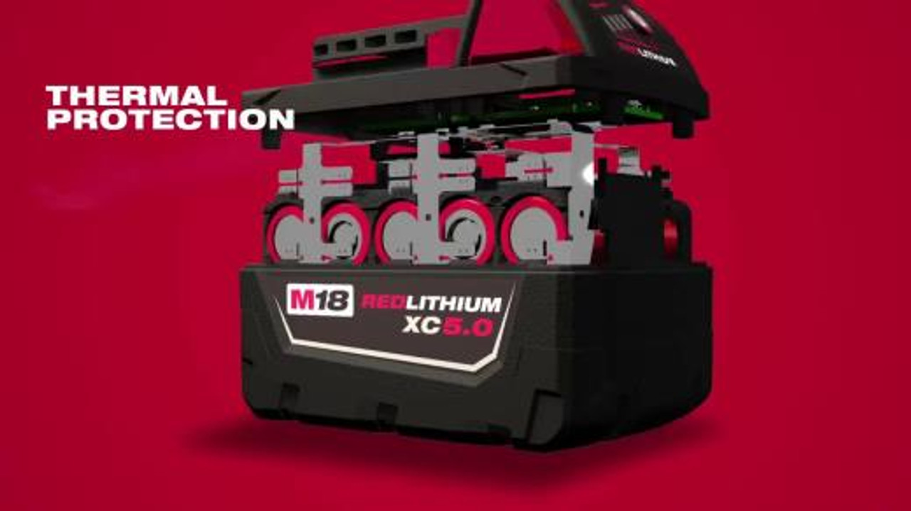 M18™ REDLITHIUM™ XC 5.0Ah Extended Capacity Battery Pack