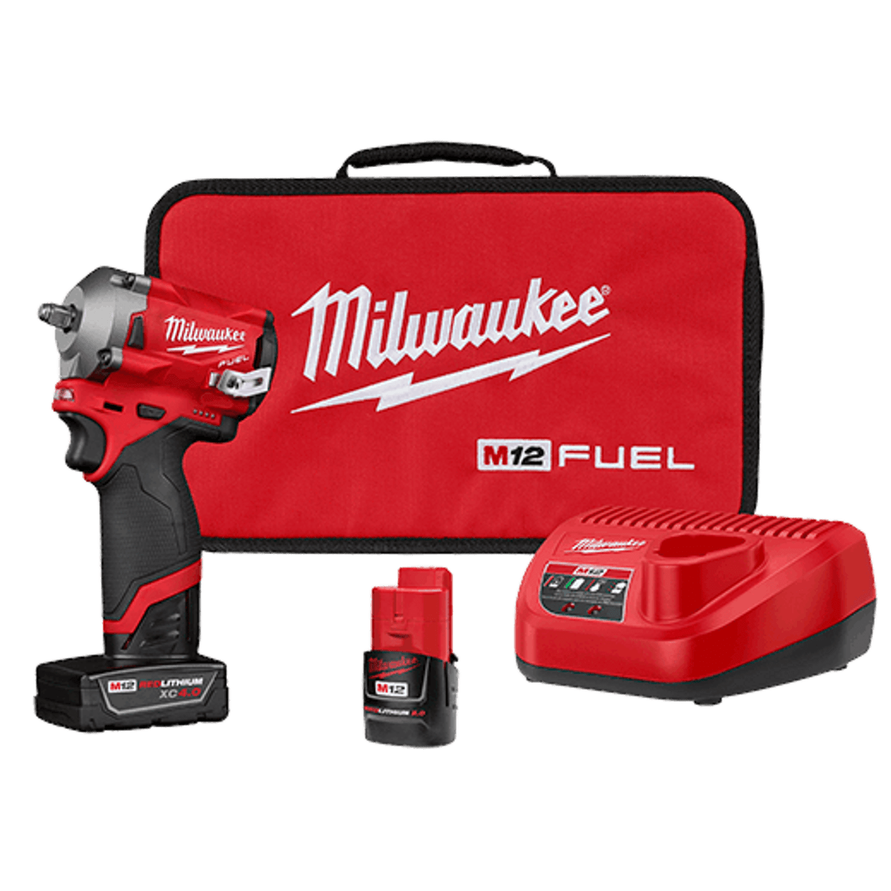 M12 FUEL™ Stubby 3/8 in. Impact Wrench Kit