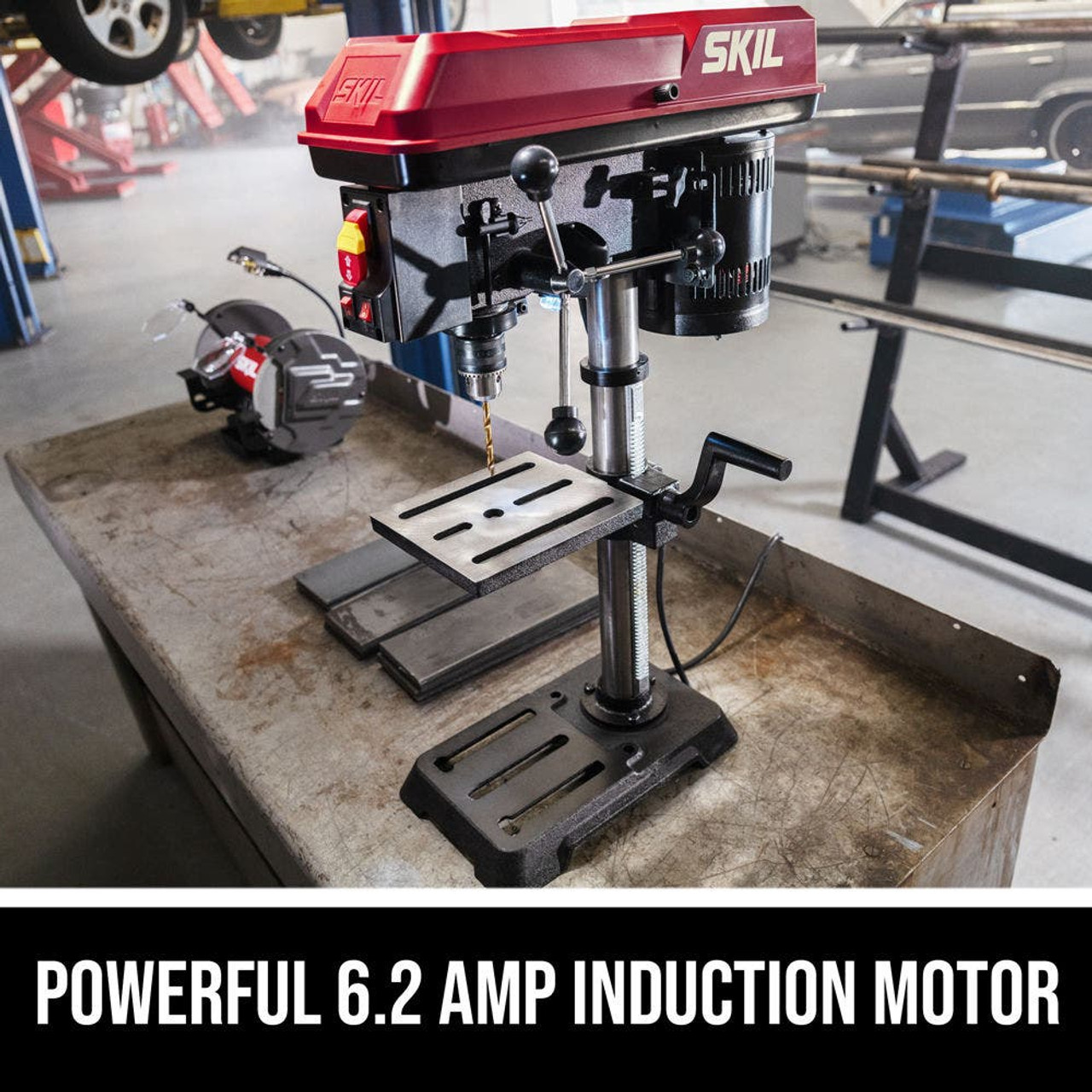 6.2 Amp 10 IN Benchtop Drill Press