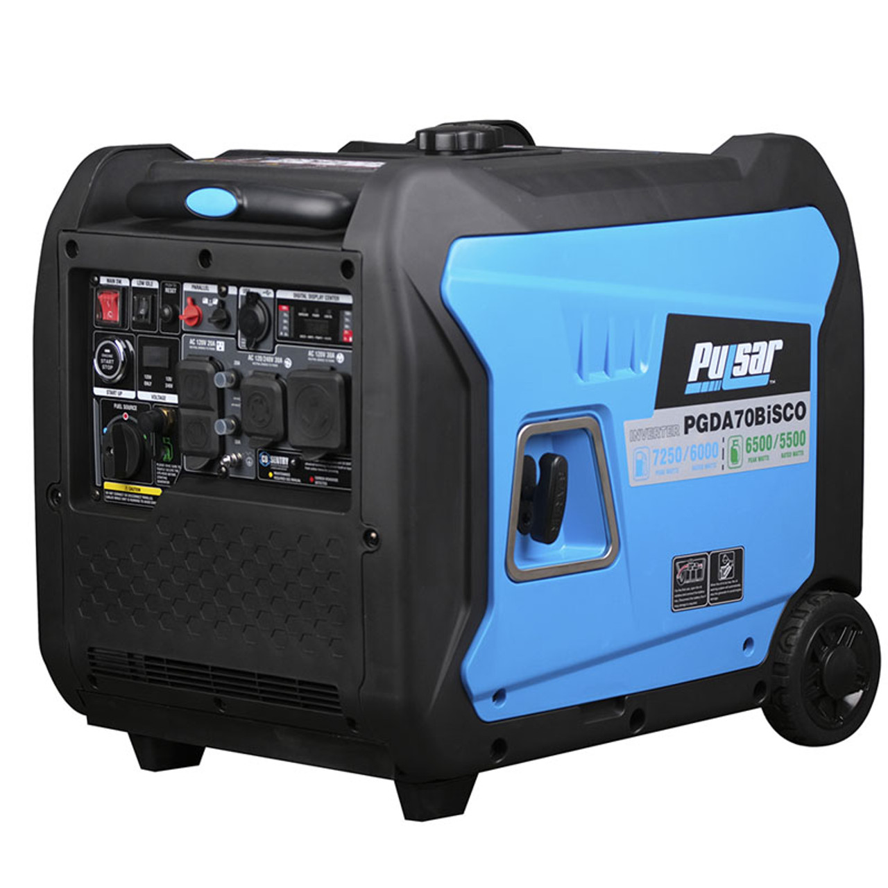 7,250-Watt Super Quiet Dual-Fuel Inverter Generator with CO Alert and Remote Start