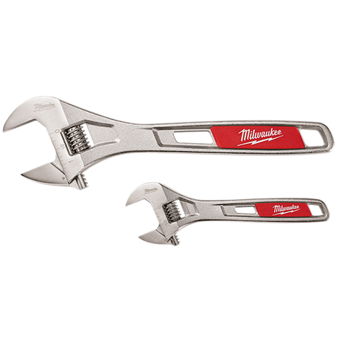 6 in. & 10 in. Adjustable Wrench 2 pack