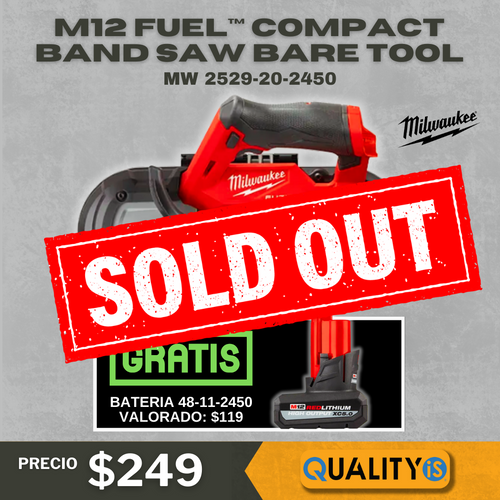 M12 FUEL™ Compact Band Saw Bare Tool/ free XC5.0 Battery