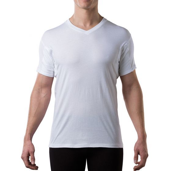 Men’s Sweat Proof Slim Fit V-neck Undershirts | Thompson Tee