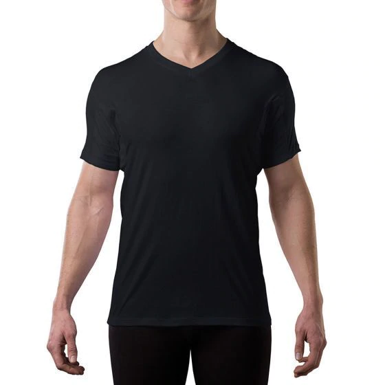 Men’s Sweat Proof Slim Fit V-neck Undershirts | Thompson Tee