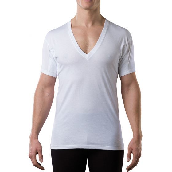 Men's Sweat Proof V-Neck Undershirt - Original Fit | Thompson Tee