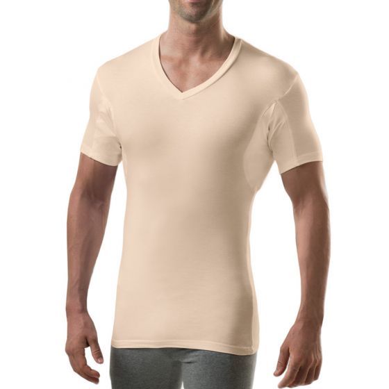 Men's Deep V-Neck Sweat Proof Undershirt - Original Fit | Thompson Tee