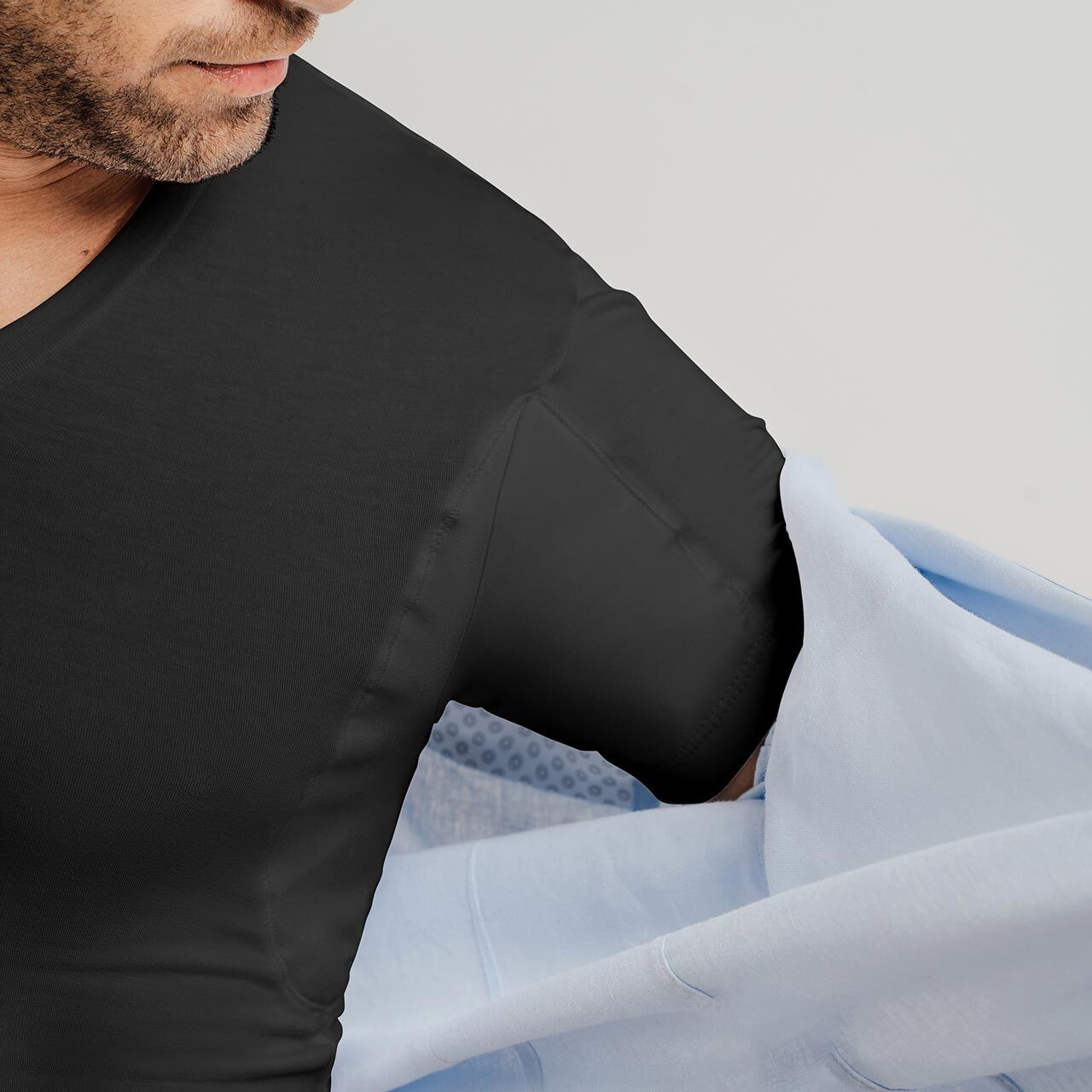 Anti Odor Sweat Wicking Undershirt Women's Sweat Absorbent